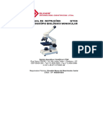 Manual de Instruções Q705S Microscópio Biológico Monocular