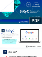 SiRyC Presentación A Instituciones