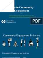 Intro To Community Engagement