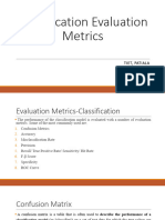 11.2 - Classification Evaluation Metrics