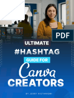 Hahstag Guide For Canva Creators