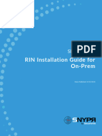 6.3.1 On-Prem - RIN Installation Guide
