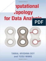 Computational Topology For Data Analysis (Tamal Krishna Dey, Yusu Wang)