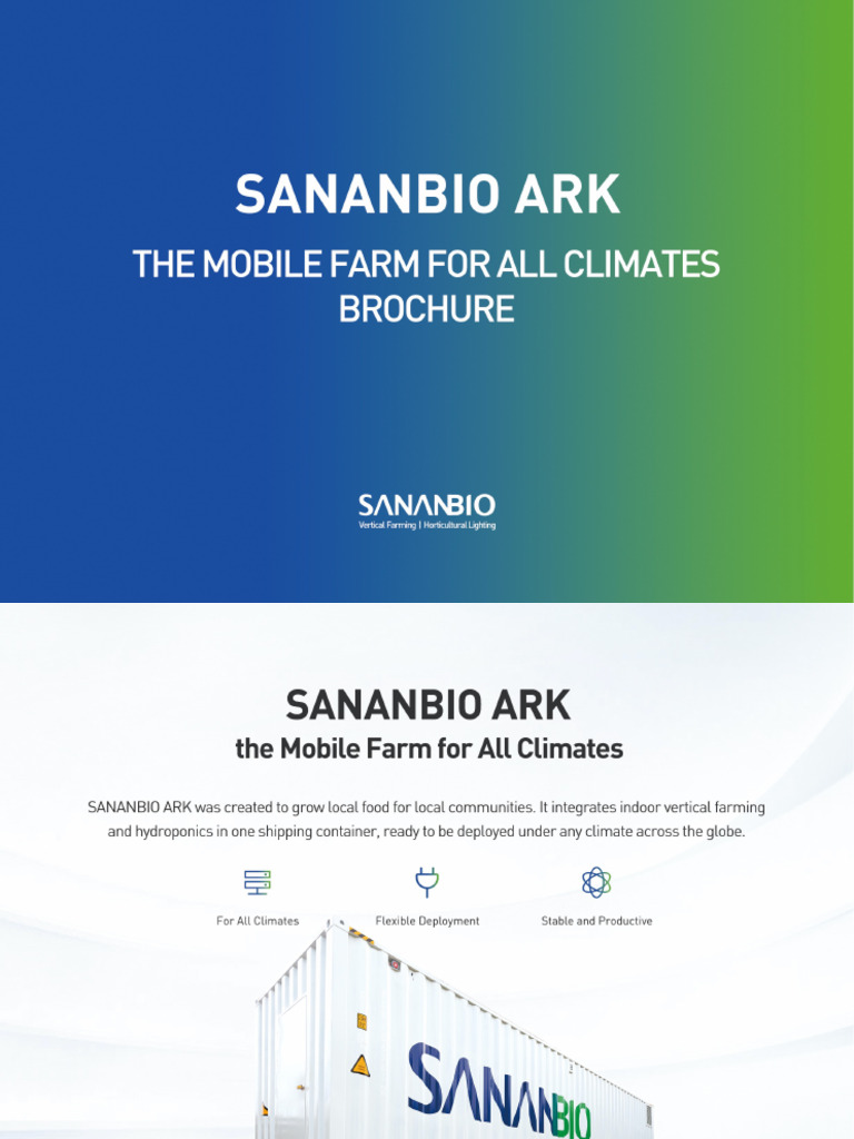 V2020-Sananbio Ark Brochure | PDF