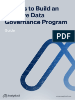 Steps To Build An Iterative Data Governance Program Guide