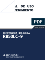 Manual de Operación & Mantenimiento R850LC-9