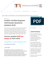 Aviatrix Certified Engineer ACE Dumps Questions Updated v9.02 - Valid IT Exam Dumps Questions