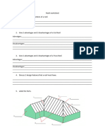 Roof Worksheet Comparing Truss and Cut