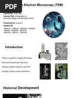 Group 3 TEM Presentation