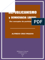 Republicanismo y Democracia Dos Conceptos de Participacion