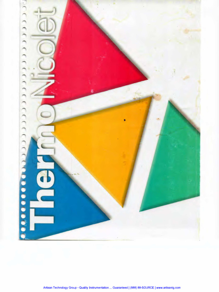 Thermo nicolet avatar 360 manual pdf
