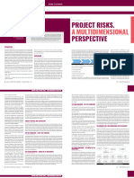 Project Risks Multidimensional Perspective