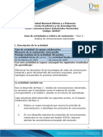 Guia de Actividades y Rúbrica de Evaluación - Unidad 1 - Paso 2 - Análisis de Conmutación de Circuitos y Paquetes