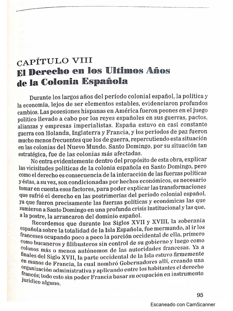 Cap viii historia del derecho dominicano de wenceslao vega pdf