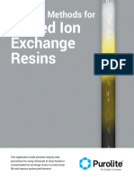 Ion-Resins Regeneration