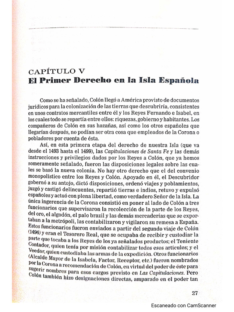 Cap v historia del derecho de wenceslao vega pdf