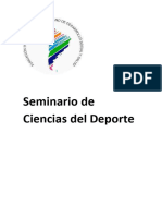 Seminario de Ciencias Del Deporte