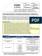 Technical Service Bulletin: DTC P1326 - Engine Bearing Inspection / Engine Replacement (Service Campaign T6G)