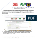 Instructivo Diligenciamiento Formulario Matricula Estudiantes 2024