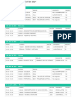 Agenda Académica