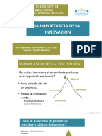 La Importancia de La Innovación