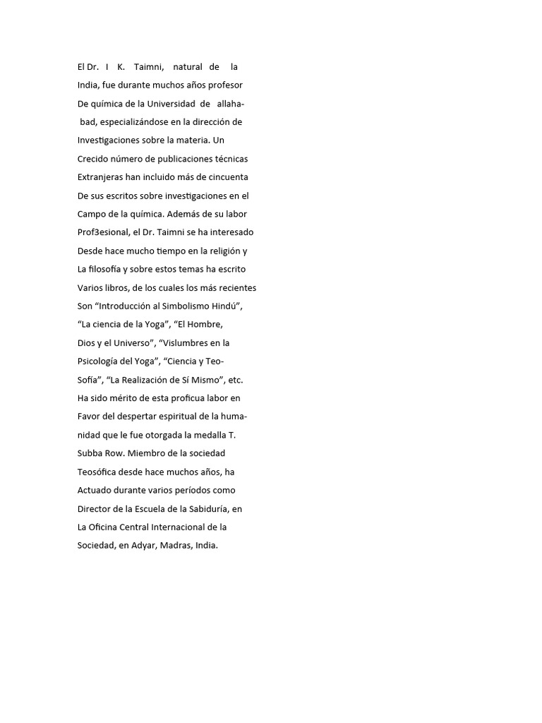 El DR | PDF | Crecimiento personal y profesional | Ciencia y matemáticas