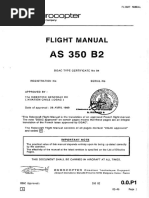 AS350B2 Flight Manual | PDF