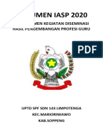 Dokumen Iasp 2020: 22. Dokumen Kegiatan Diseminasi Hasil Pengembangan Profesi Guru