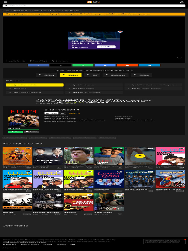 Newest Solarmovie Free Site
