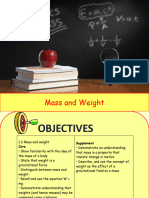 Physics 3 - Mass and Weight-Orig