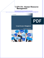 Full Download Ebook Pdf Cp1179 Human Resource Management Ebook pdf docx kindle full chapter