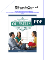 Full Download Ebook PDF Counseling Theory and Practice 2Nd Ed Edition Ebook PDF Docx Kindle Full Chapter