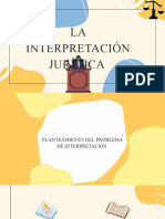 Interpretacción Jurídica