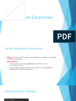 NP Section7 Network Exceptions
