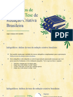 Brazilian Creative Writing Thesis Defense Infographics by Slidesgo