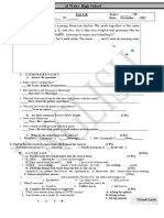 Gateway 1 Term 1 Test 1 B (Answer Key)