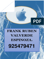 C.V Frank Valverde Espinoza - Original 2023
