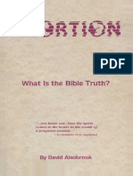 The Bible Truth On Abortion Do You H...
