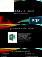 Presentacion-Funciones de Excel 4to Parcial