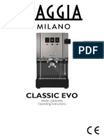 Gaggia Classic Evo Pro Manual