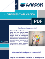 1-1 - Origen y Aplicacion - Inteligencia Comercial