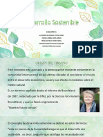 Desarrollo Sostenible