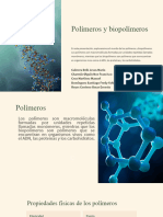 Polymers and Biopolymers.