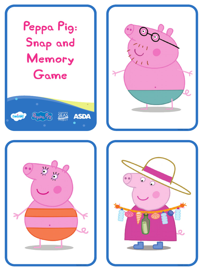 Memory Peppa | PDF