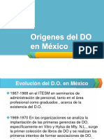 Origenes Del Desarrollo Organizacional