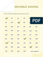 The Achievable Saving Chart