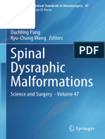 Spinal Dysraphic Malformations: Dachling Pang Kyu-Chang Wang Editors