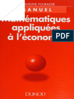 Mathématiques Appliquées À L'économie - CNAM, IUT, BTS, - Fourastié, Jacqueline (1937-.... ) - 1994 - Paris - Dunod - 9782100024575 - Anna's Archive