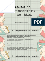 Unidad I Introduccion A Las Matematicas