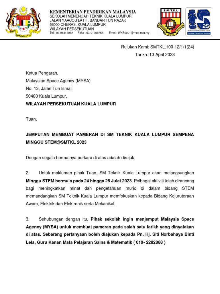 Minggu STEM@SMTKL | PDF